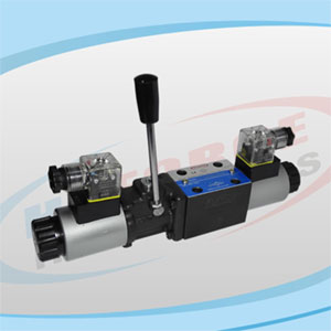YJ4WE Series Solenoid Operated Directional Control Valves with Manual Control Lever